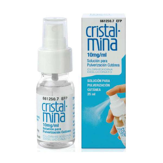 Cristalmina 10 mg/ml Solución Tópica Pulverizador 25 ml