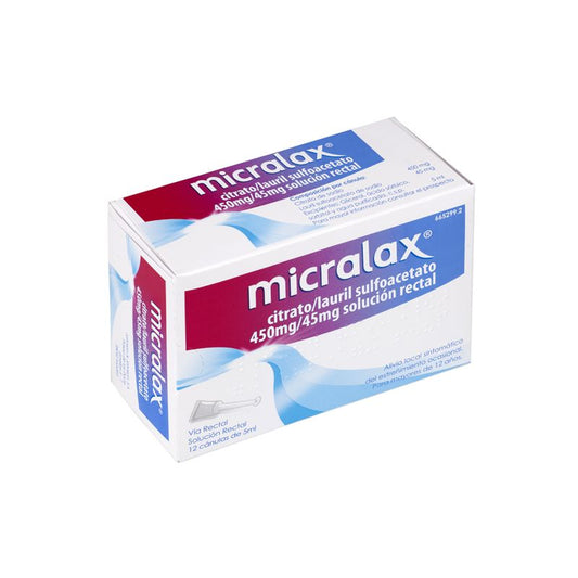 Micralax 5 ml, 12 Microenemas