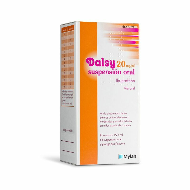 Dalsy 20 Mg/ ml Suspensión Oral 200 ml