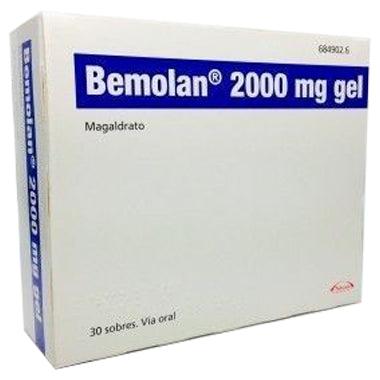 Bemolan 2000 mg Gel 30 Sobres