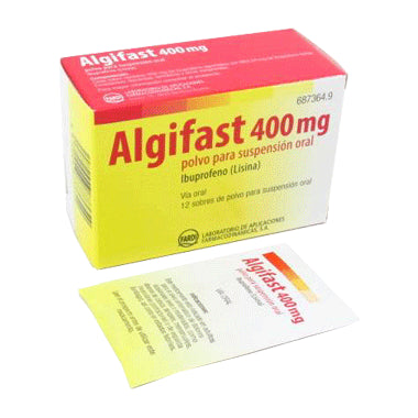 Algifast 400 mg 12 sobres Polvo
