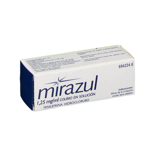 Mirazul 1,25mg/ml Colirio en Solución 10 ml