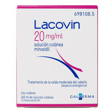 Lacovin 2% Solución 4 Frascos 60 ml