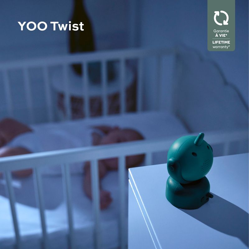 Babymoov Câmara motorizada adicional para o monitor de vídeo para bebés Yoo-Twist