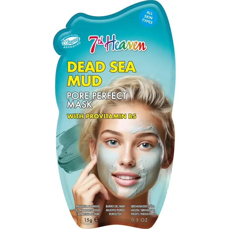 7 Heaven Máscara de Lama do Mar Morto com Provitamina B5 Poros Perfeitos , 15 ml