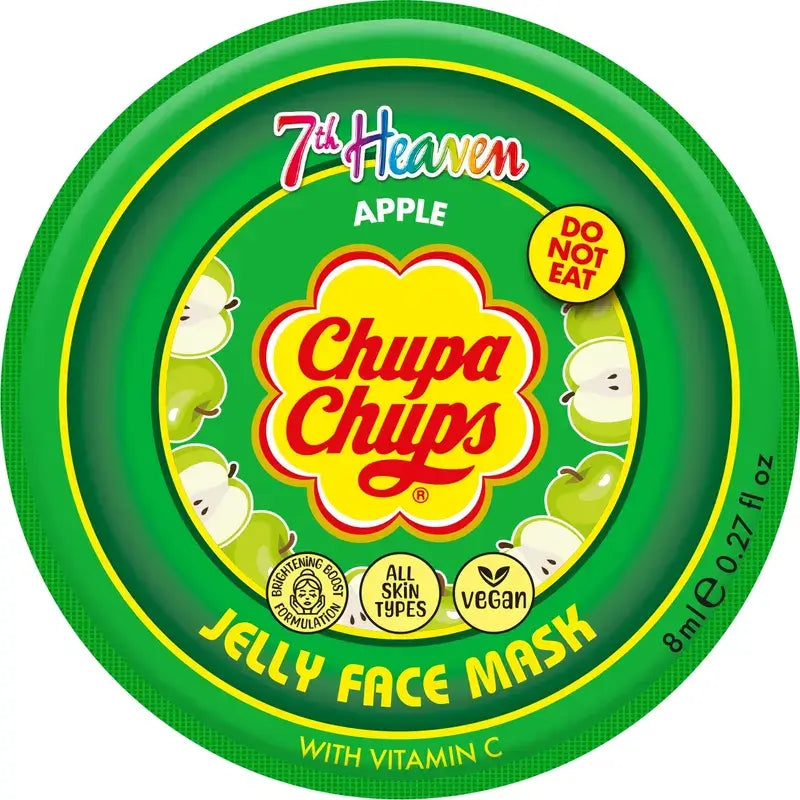 7 Heaven Jelly Chupa Chups Máscara de gelatina de maçã