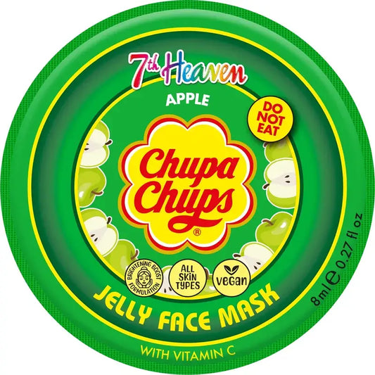 7 Heaven Jelly Chupa Chups Máscara de gelatina de maçã