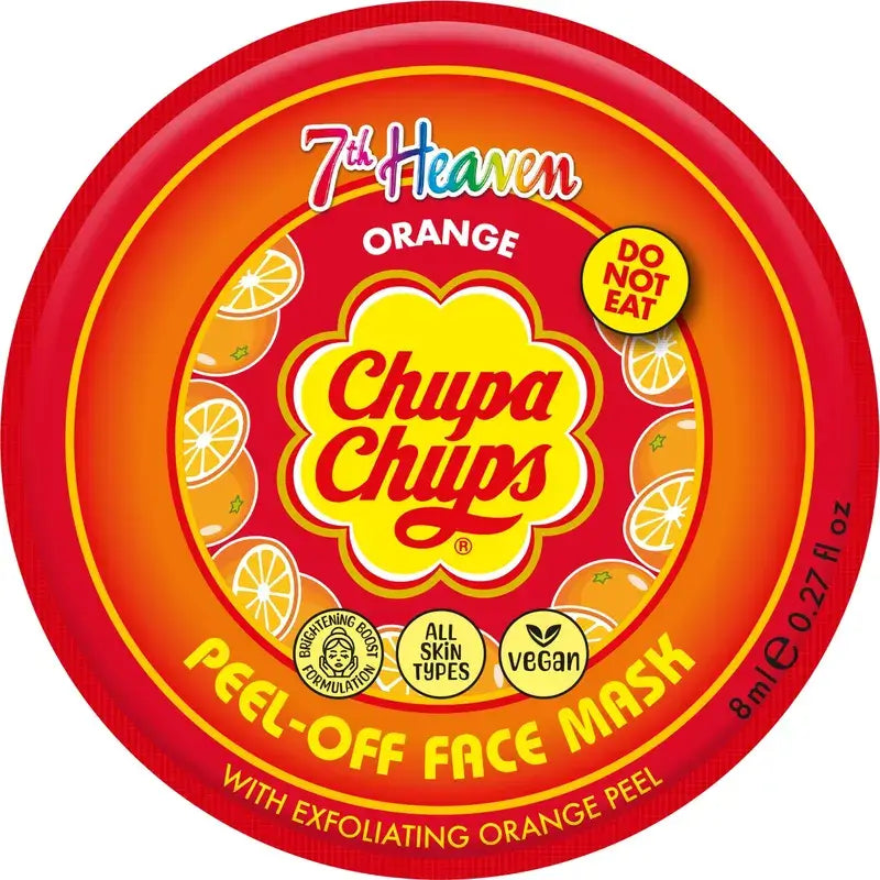 7 Heaven Peel-Off Mask Chupa Chups Orange