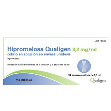 Hipromelosa Qualigen Colirio 30 Monodosis 0,5 ml