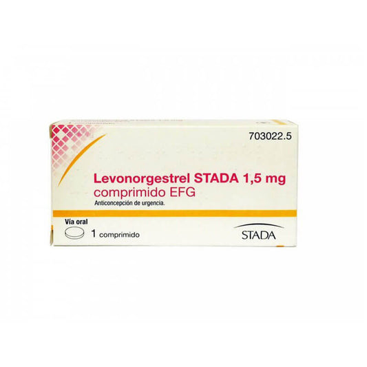 Levonorgestrel Stada EFG 1.5 mg 1 Comprimido