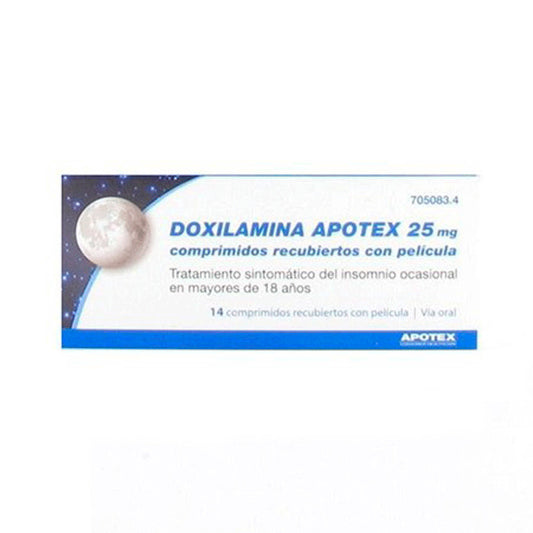 Doxilamina Aurovitas 25 mg, 14 Comprimidos Recubiertos