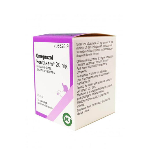 Omeprazol Healthkern 20 mg 14 cápsulas