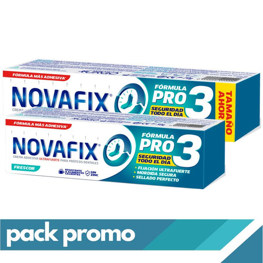 Novafix Pack Pro3 Freshness , 70 gr + 50 gr grátis