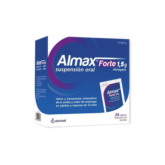 Almax Forte 1,5 g 24 saquetas Suspensão oral