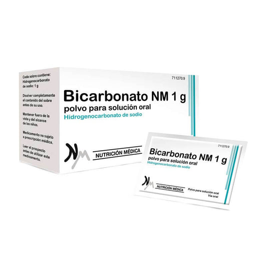 Bicarbonato NM 1 gr Polvo para Solución Oral 42 Sobres