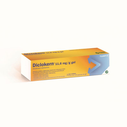 Diclokern 11.6 Mg/G Gel Tópico 100 gr