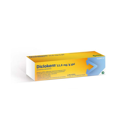 Diclokern 11,6 mg/g Gel tópico 100 g