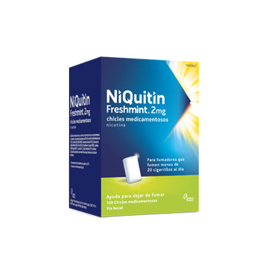 Niquitin Freshmint 2 mg Chicles 100 unidades