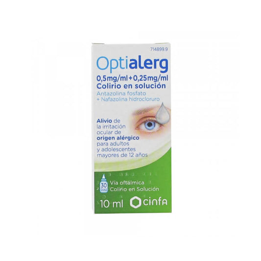 Cinfa Optialerg 5 Mg/ ml Colirio 10 ml