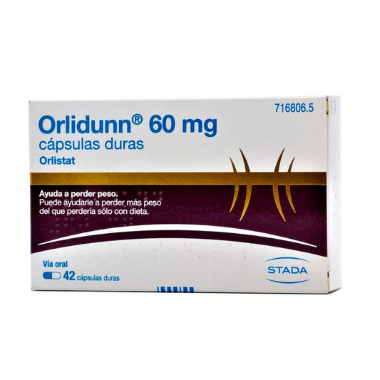 Orlidunn 60 mg 42 cápsulas