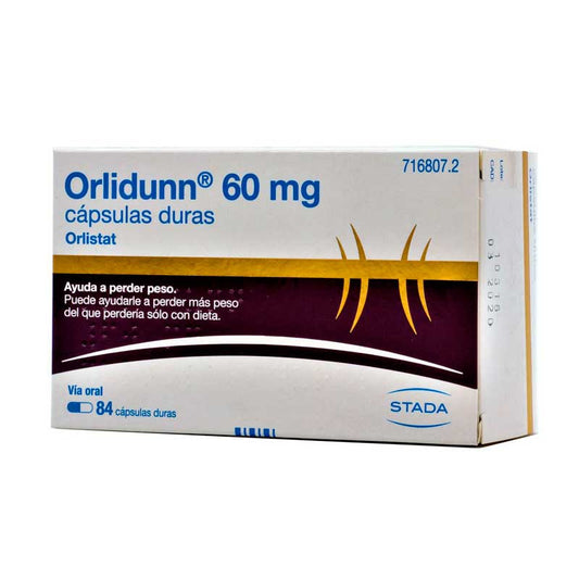 Orlidunn 60 mg 84 cápsulas