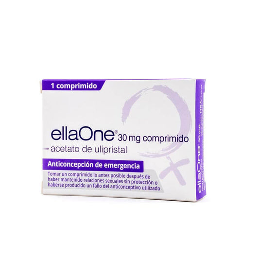 Ellaone 30 mg Anticonceptivo de Emergencia 1 Comprimido