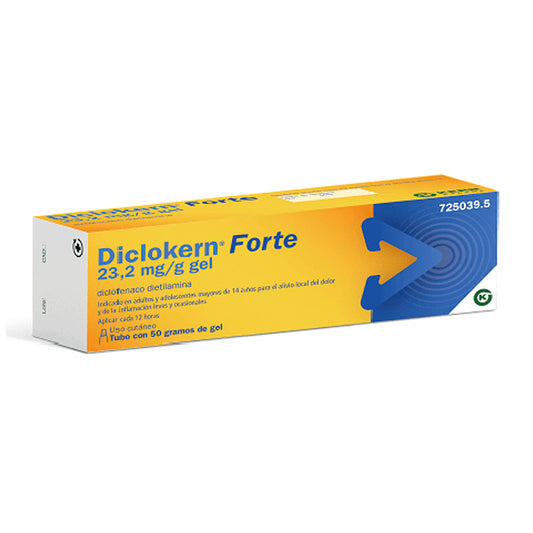 Diclokern Forte 23.2 mg Gel Tópico 50 gr