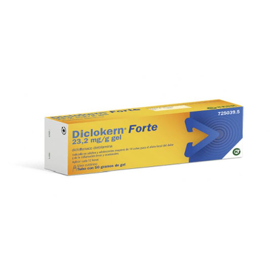 Diclokern Forte 23,2 mg Gel tópico, 50 g