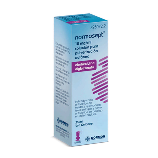 Normosept 10 mg/ml Solución para Pulverización Cutánea, 25ml