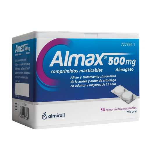 Almax Dose Única 500 mg, 54 Comprimidos