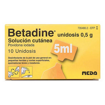 Betadine Solución Tópica 10 Unidosis