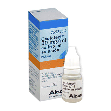 Oculotect 50 mg/ml Colirio Solución Frasco 10 ml