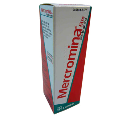 Mercromina Film 20 mg/ml Solución Tópica 30 ml