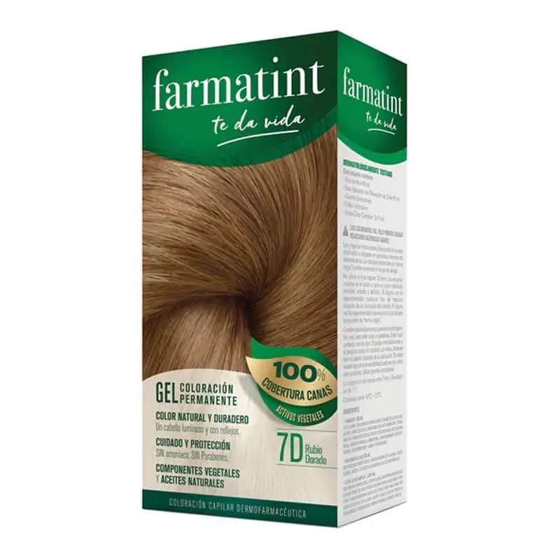 FARMATINT COLORAÇÃO 7D DOURADO LOIRO CLÁSSICO
