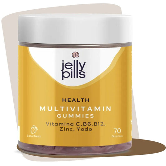 Jelly Pills Suplemento Alimentar Multivitamínico, 70 gomas