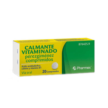 Calmante Vitaminado Perez Gimenez 20 comprimidos