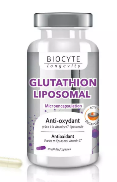 Biocyte Glutatião Lipossomal , 30 cápsulas