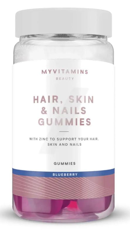 Myvitamins Hair Skin And Nails Gummies Mirtilo , 60 gomas