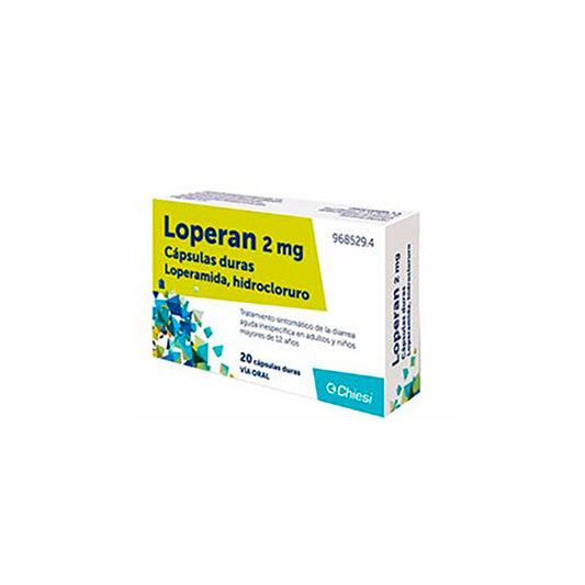 Loperan 2 mg 20 cápsulas