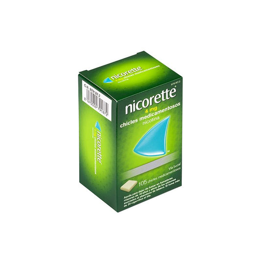 Nicorette 4 mg 105 Chicles