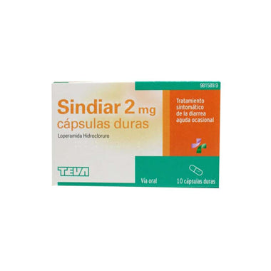 Sindiar 2 mg 10 cápsulas
