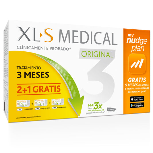 XLS Medical Original Nudge 180-Pack3Months