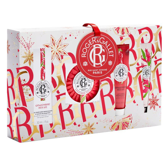 Caixa Roger & Gallet Gingembre Rouge