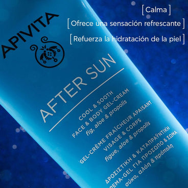 Apivita Travel Format - Gel-Creme Cool & Sooth After Sun - Edição limitada
