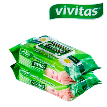TOALHETES VIVITAS 50% DE DESCONTO ( FIM DE STOCK )