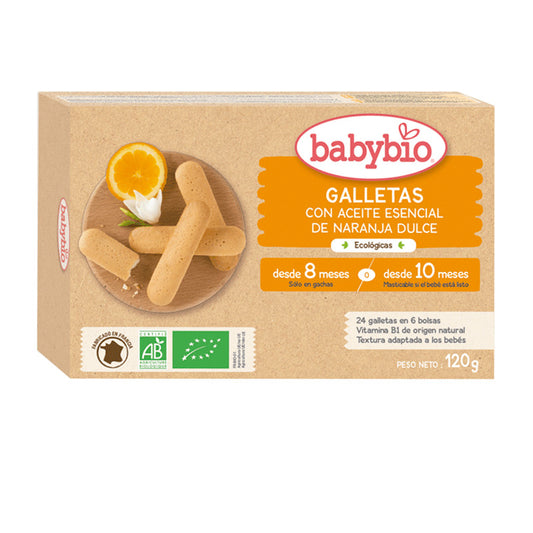 Babybio Galletas Denticion, 120g