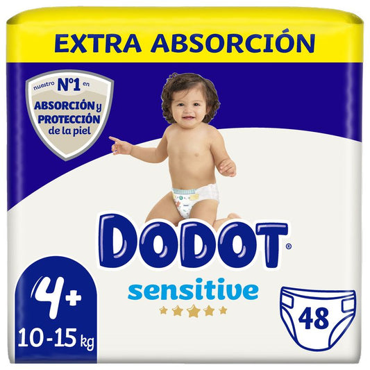 Dodot Sensitive Extra-Jumbo Pack Tamanho 4 , 48 unidades