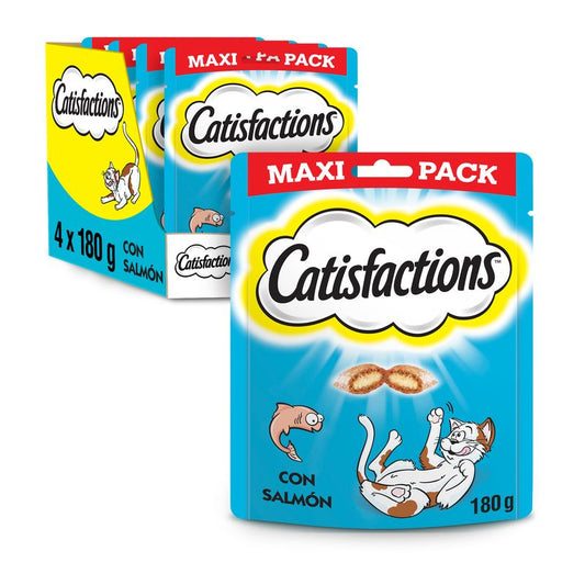 Catisfactions Megapack Salmão 4X180Gr