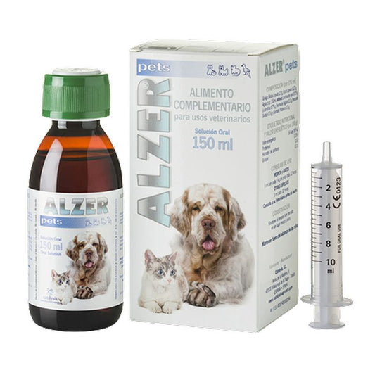 Alzer Pets Solución Oral Alimento Complementario Senilidad Y Envejecimiento , 150 ml
