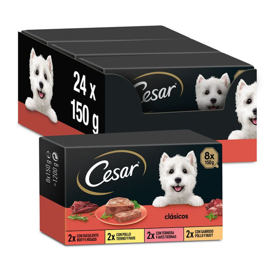 Cesar Classics Multipack Caixa 3X8X150Gr